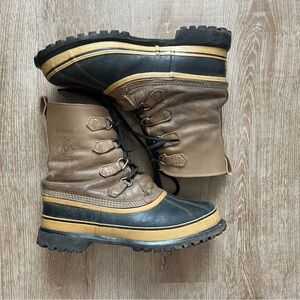 Sorel Men's Vintage  Caribou Winter Boots made in Canada size 12